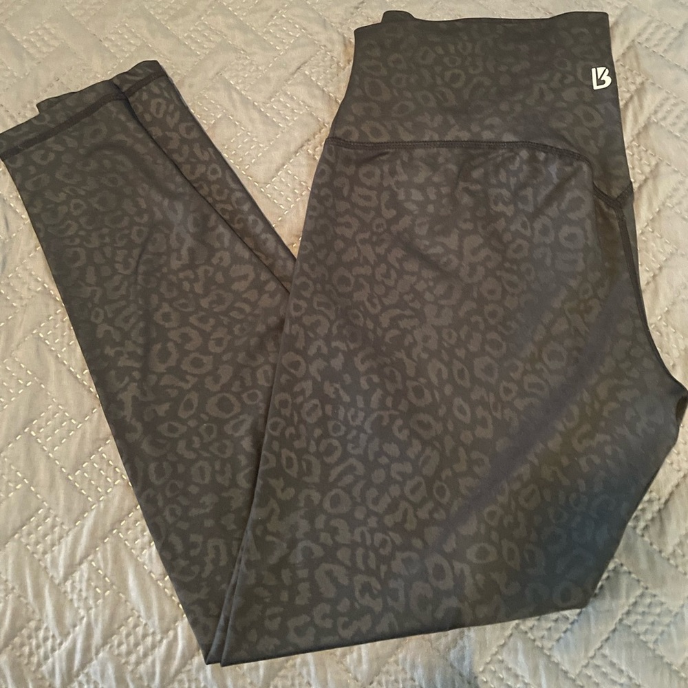 Black leopard Rebel Leggings